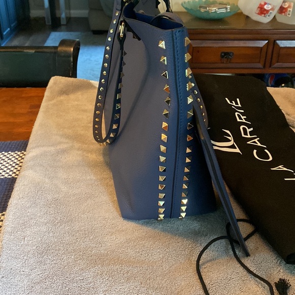 NWT La Carrie from Italy Leather Tote - Picture 8 of 12